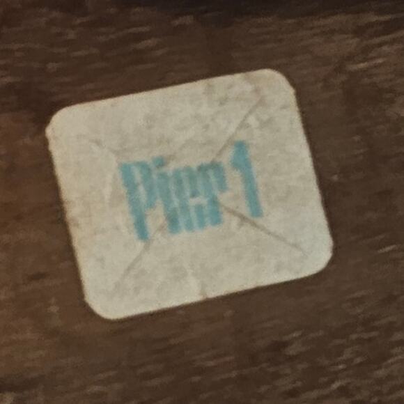 Pier 1 Hand Carved Folk Art Wooden Cats Set of 2 - Vintage-Inspired Decor - Picture 4 of 6